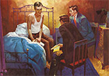 Man On the Bed