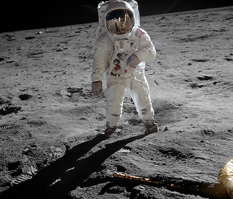 アポロ11号の月面探査